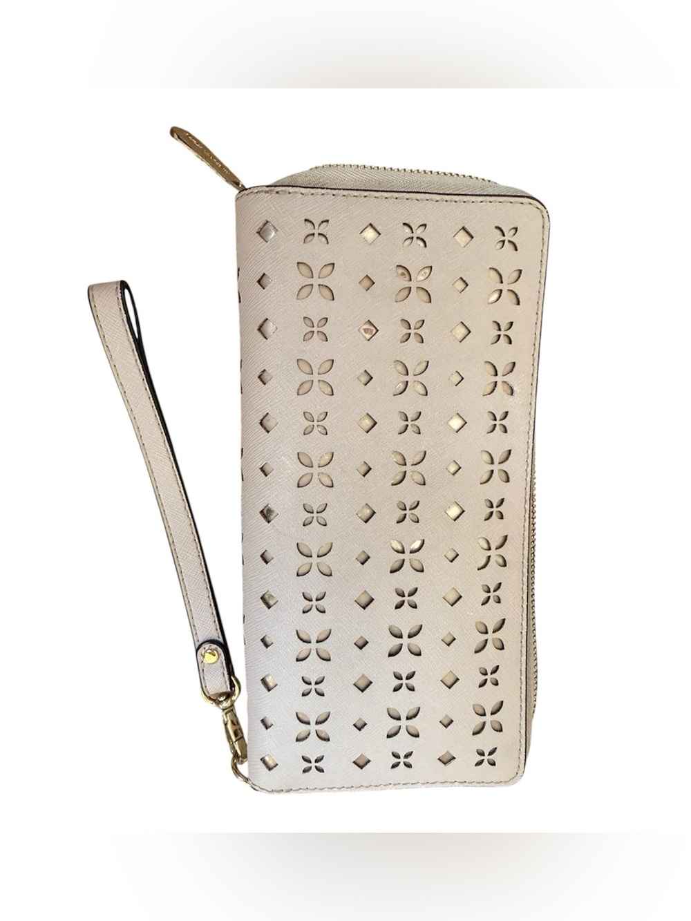 Michael Kors Jet Set Travel Perforated Continental Wallet